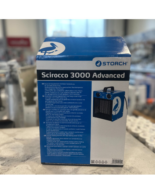 Šildytuvas Storch 3000W  603430