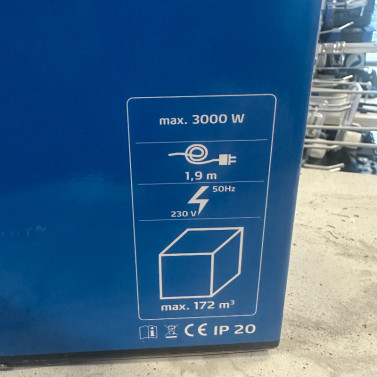 Šildytuvas Storch 3000W  603430