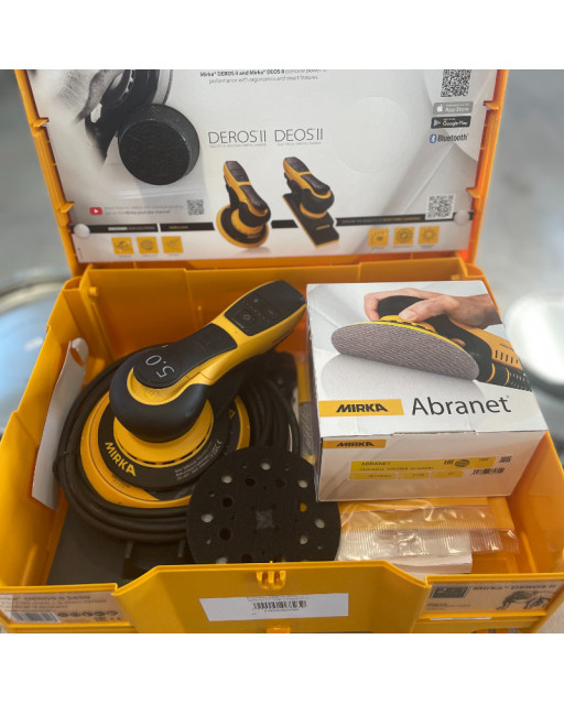 Elektrinis šlifuoklis MIRKA DEROS 5650V 125/150