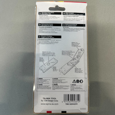 TAJIMA kraštų apdirbimo oblius TBK180H45/R1