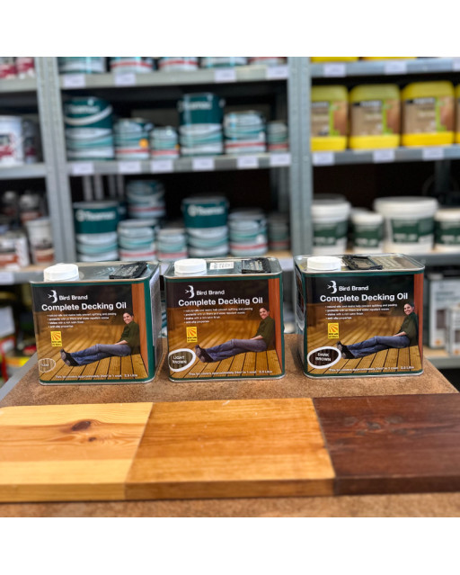 Aliejus terasoms BIRD BRAND DECKING OIL 2.5L