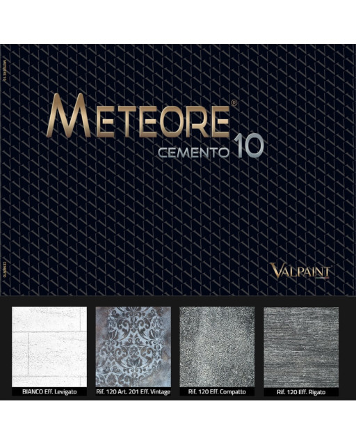 Dekorų katalogas METEORE 10 CEMENTO (spausdintas su pavyzdžiais)