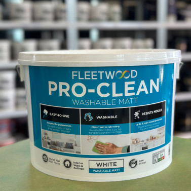 Fleetwood Pro Clean Matt – matiniai sienų dažai