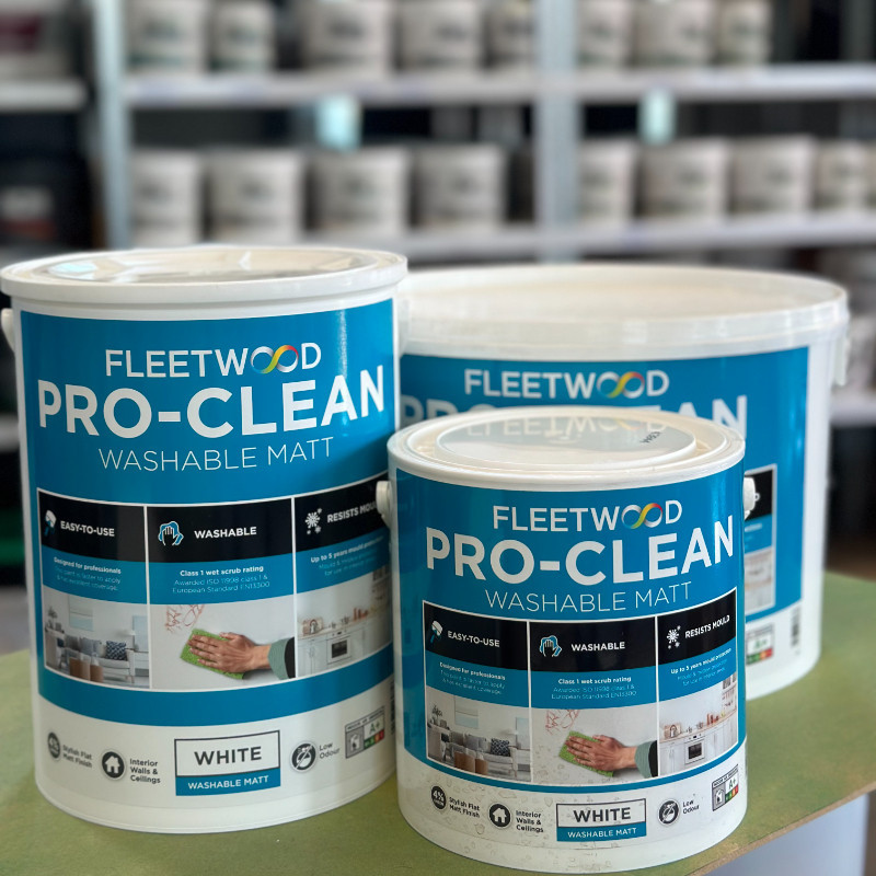 Dažai Fleetwood Pro Clean matt